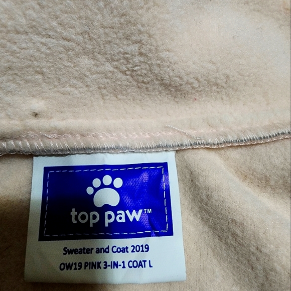 Top paw dog sweater and coat - Picture 4 of 6